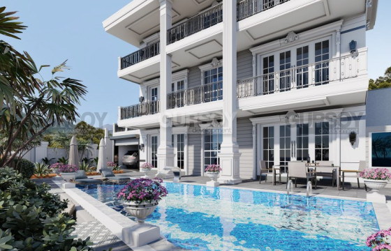 Роскошная вилла для ценителей комфорта в самом центре Алании 245 кв.м. в Турции - фото 3