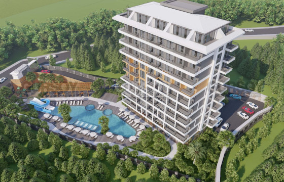 Новый проект в районе Тосмур, 48 м2-107 м2 в Турции - фото 5