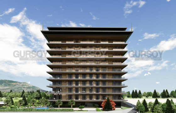 Проект премиум класса в 150 метрах от моря в Тосмуре, 55м2-200м2 в Турции - фото 1