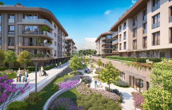 Стильный малоэтажный проект в Стамбуле на Азиатской стороне в Турции - фото 9