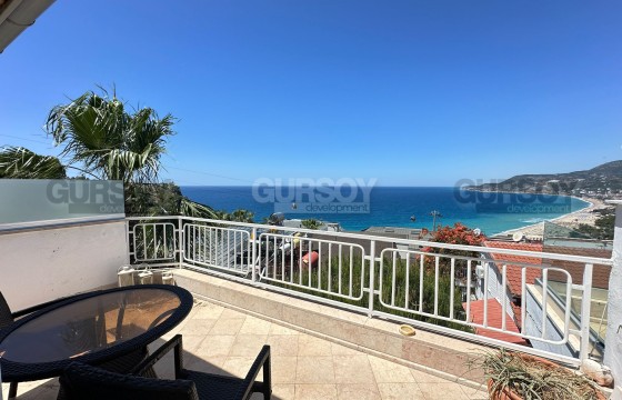 Квартира с шикарным видом в самой ценной локации Аланьи в Турции - фото 5