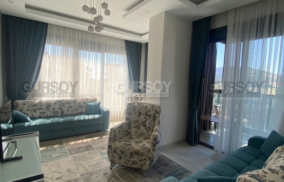 Прекрасные апартаменты 2+1 в центре Алании с видом на море в Турции - фото 3