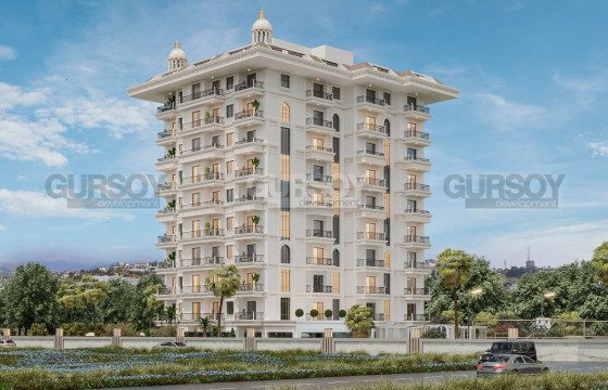 Новый строящийся проект в 1200 метрах от пляжа Инжекум, 61 м2-133 м2 в Турции - фото 2