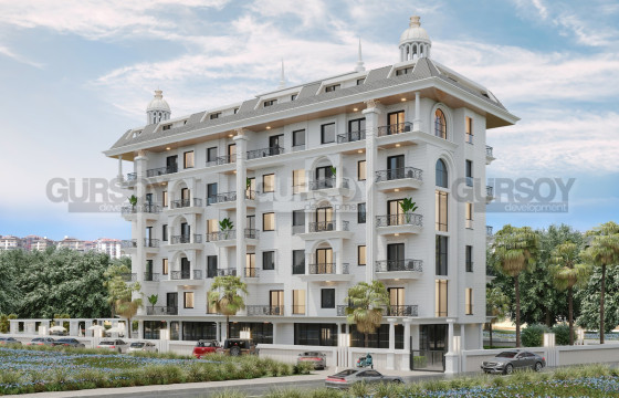 Новый проект недалеко от моря в Авсалларе, 61 м2-133 м2 в Турции - фото 3