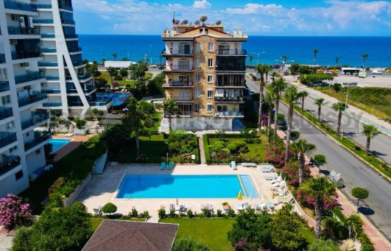 Квартира с видом на море от знаменитого застройщика в Махмутларе в Турции - фото 4