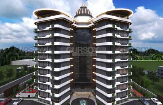 Современный комплекс в инвестиционном районе Газипаша. в Турции - фото 1