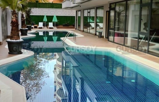 Изысканные апартаменты 1+1 в новом комплексе близко к пляжу Клеопатра в Турции - фото 2