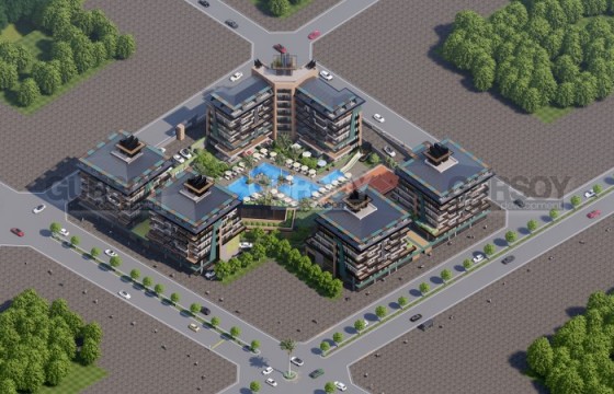 Новый комплекс премиум класса в Каргыджаке в Турции - фото 4