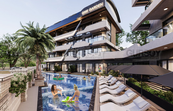 Премиальный комплекс в районе Джикджилли. До моря 1800м. в Турции - фото 1