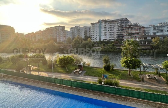 Трехкомнатная меблированная квартира в районе Кестель, всего 200 метров от моря в Турции - фото 2