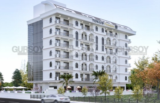 Премиальный жилой комплекс в центре Алании с квартирами 2+1 и 3+1 в Турции - фото 2