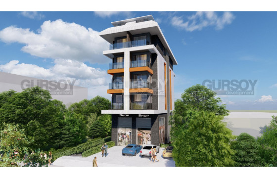 Квартиры от 43,5 до 88 м2 в новом комплексе. Каргыджак, Алания. в Турции - фото 3