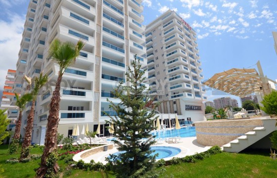 Квартира от популярного застройщика 1+1 в районе Махмутлар в Турции - фото 4