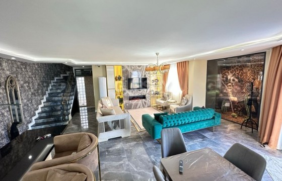 Просторная вилла 4+1 в районе Каргыджак с видом на Средиземное море в Турции - фото 5