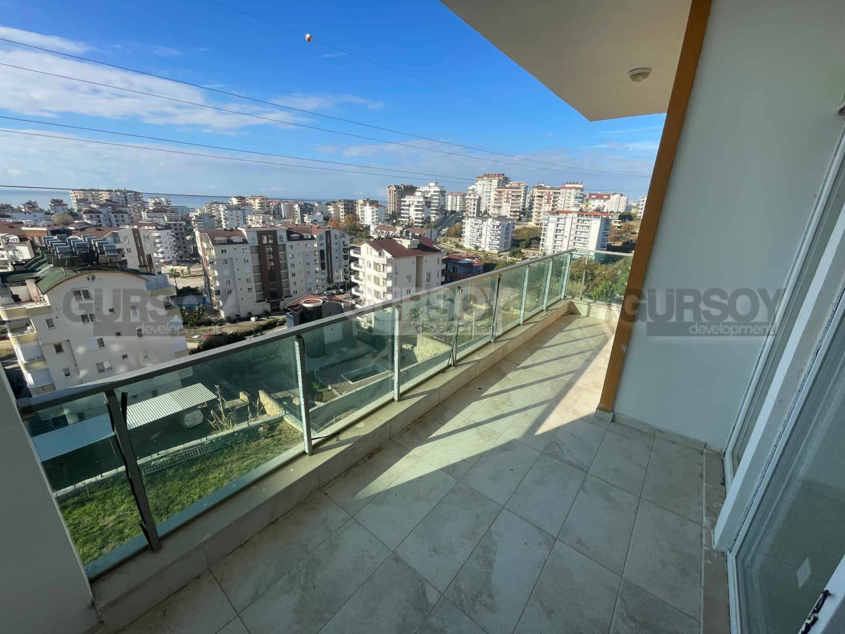 Трехкомнатная квартира с видом на море в Авсалларе, 98 м2. в Турции - фото 1