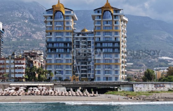 Видовая квартира в премиальном комплексе от известного застройщика на первой береговой линии в Турции - фото 3