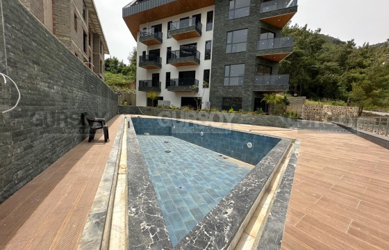 Новая квартира 1+1 в комплексе с инфраструктурой в центре Аланьи в Турции - фото 9