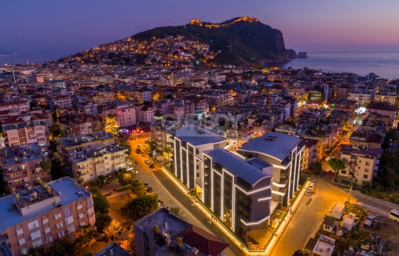 Стильная меблированная квартира в центре Алании на пляже Клеопатра в Турции - фото 11