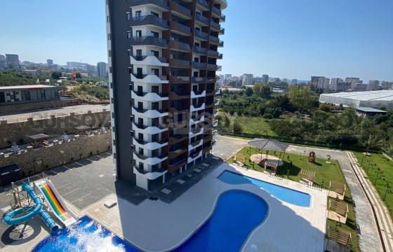 Стильная студия с видом на горы в районе Махмутлар в Турции - фото 2