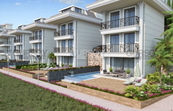 Комплекс просторных вилл с великолепными видами в районе Кестель, подходящих для получения гражданства в Турции - фото 11