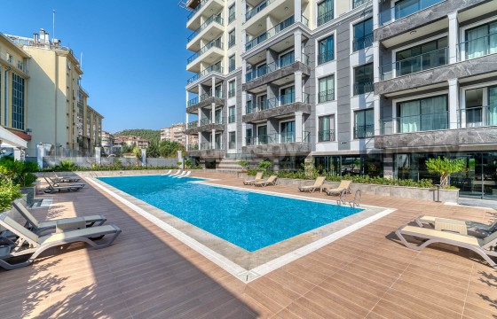 Квартира 3+1 в престижном жилом комплексе с полной инфраструктурой у пляжа Клеопатра в Турции - фото 5