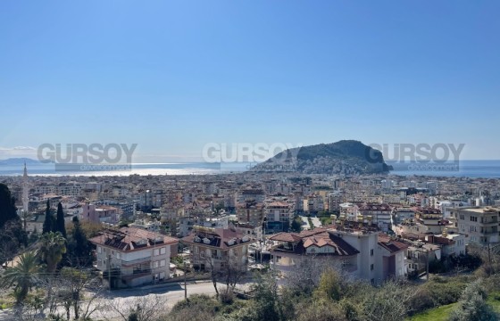 Большая квартира с видом на крепость и пляж Клеопатры в Турции - фото 10