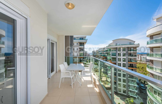 Двухкомнатная квартира с видом на море, 68 кв.м. Авсаллар, Алания. в Турции - фото 11