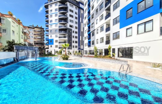 Шикарная квартира с видом на море в районе Клеопатры в Турции - фото 5