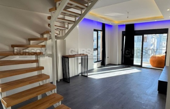 Дуплекс 2+1 в центре Аланьи рядом с пляжем Клеопатра в Турции - фото 3