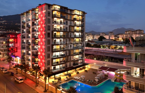 Квартира в удачной локации Центра Алании с мебелью и техникой в Турции - фото 8