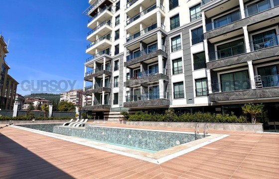 Дуплекс с панорамным видом на море и крепость в центре Алании в Турции - фото 1