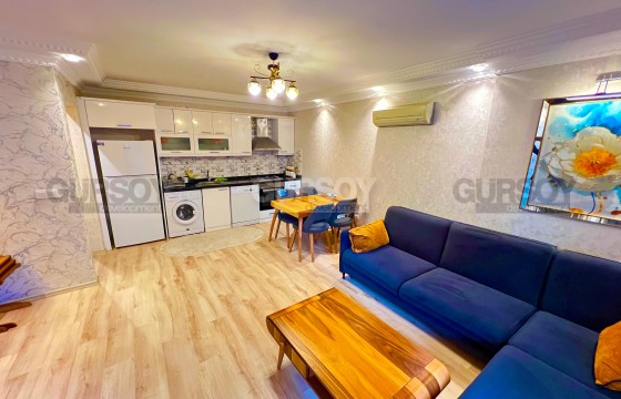 Трёхкомнатная квартира с мебелью и техникой в хорошей локации города в Турции - фото 2