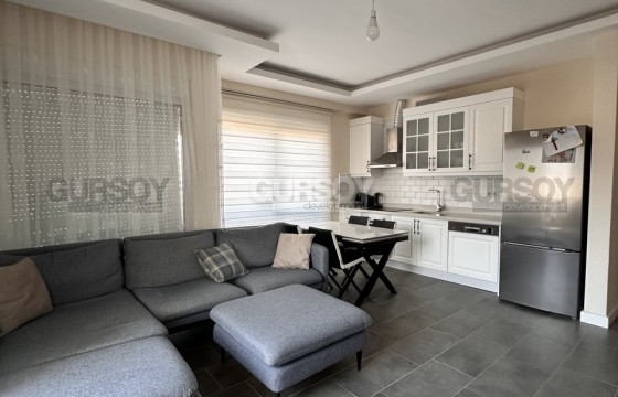 Просторная меблированная квартира 3+1 с видом на море в Турции - фото 1