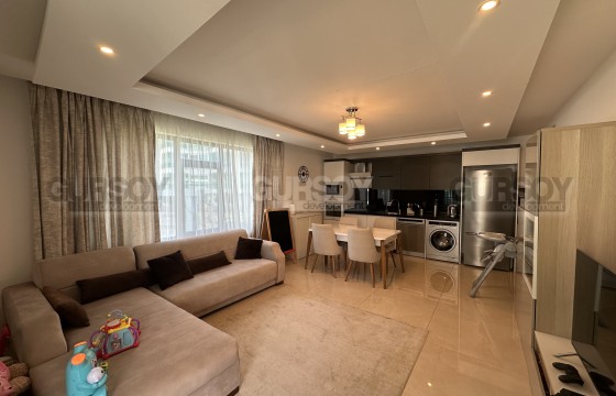 Стильные апартаменты 2+1 с джакузи в современном комплексе в Каргыджаке в Турции - фото 5