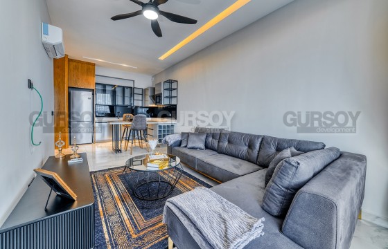 Современные апартаменты 1+1 у моря в живописном районе Каргыджак в Турции - фото 3