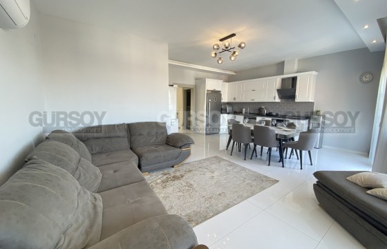 Просторная квартира 3+1 с развитой инфраструктурой в районе Оба в Турции - фото 3