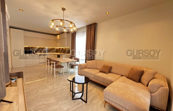 Квартира 2+1 в современном комплексе в 100 метрах от моря в центре Алании в Турции - фото 3