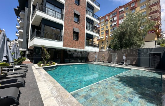 Квартира в качественном новом комплексе в центре Аланьи в Турции - фото 2