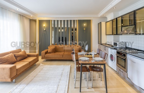 Просторная квартира 1+1 с с ремонтом в районе Оба в Турции - фото 2