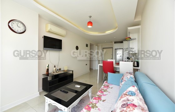 Меблированная квартира 1+1 с видом на море в Махмутларе в Турции - фото 12