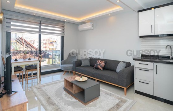 Двухкомнатная квартира в 200 метрах от моря в центре Аланьи в Турции - фото 5