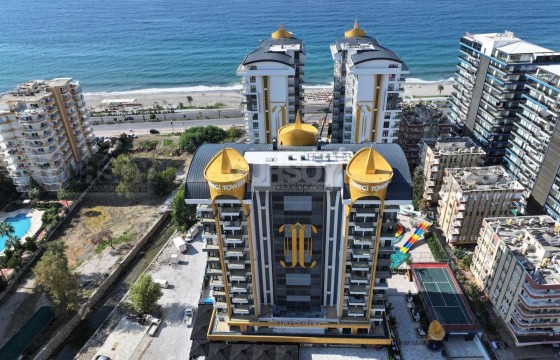 Меблированная квартира 1+1 в роскошном комплексе на первой береговой в Турции - фото 3