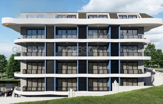 Новый жилой проект с видом на море и крепость в районе Динек в Турции - фото 3