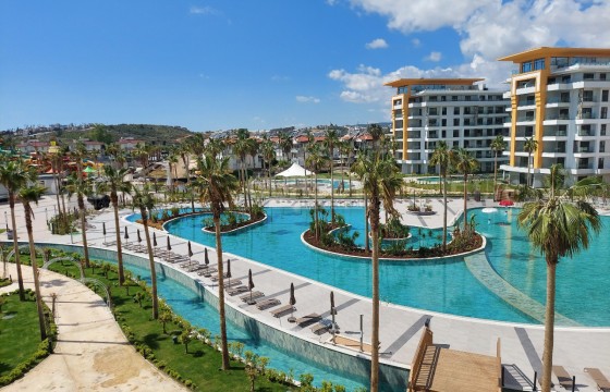 Недорогая квартира в грандиозном комплексе отельного формата в Турции - фото 1