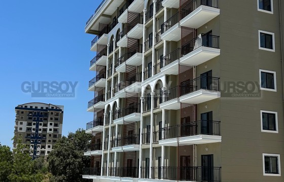 Недорогая квартира с видом на море в районе Авсаллар в Турции - фото 10