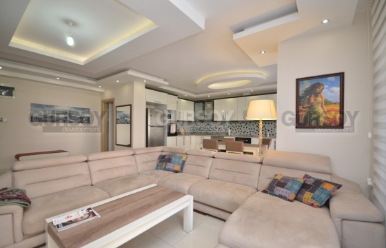 Просторный меблированный дуплекс 4+1 с собственным садом в Аланье в Турции - фото 11