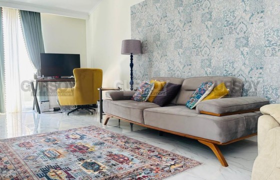 Просторный меблированный дуплекс 4+1 с видом на море в Кестеле в Турции - фото 7