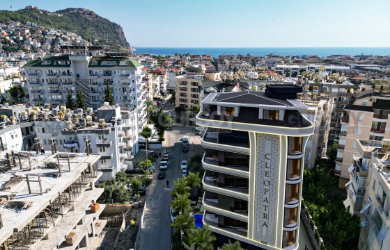 Квартира 2+1 в центре Аланьи рядом с пляжем Клеопатра в Турции - фото 9