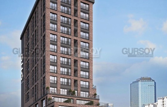 Новый смешанный проект в бизнес районе Аташехир, 77 м2-745 м2 в Турции - фото 4