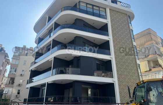 Новая квартира 2+1 в новом комплексе у пляжа Клеопатра, подходит для ВНЖ в Турции - фото 2